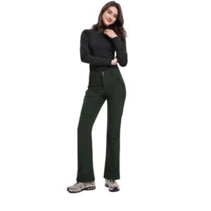 Skea insulated Black and Green ski pants